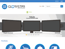 Tablet Screenshot of glorystargroup.com